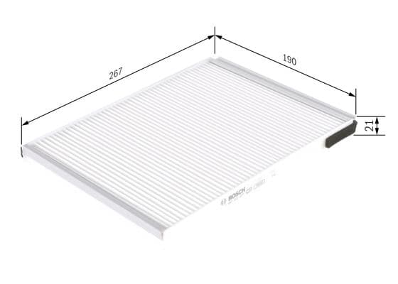 Bosch Filtre Sistemleri Filtre, iç kısım 1