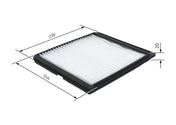 Bosch M 2119 Filtre, iç kısım 1