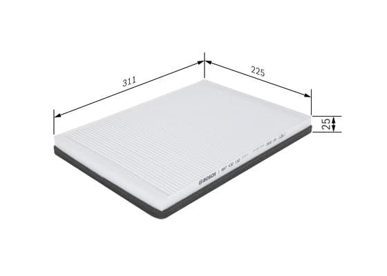 Bosch M 2152 Filtre, iç kısım 1