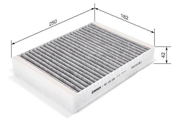 Bosch Filtre Sistemleri İç mekan aktif karbon filtresi 1