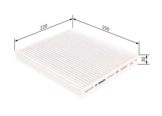 Bosch Filtre Sistemleri Filtre, iç kısım 1