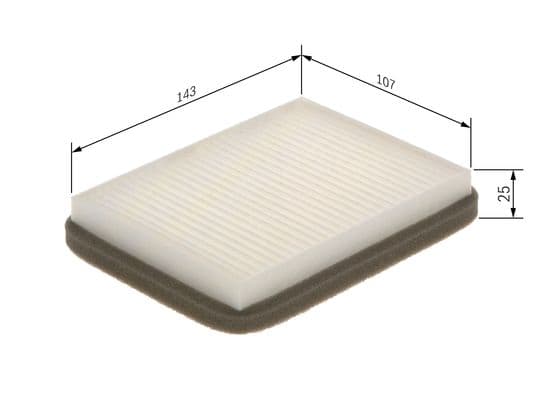 Bosch M 5052 Filtre, iç kısım 1