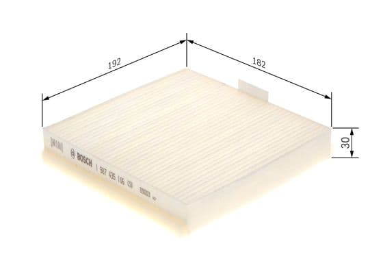Bosch M 5106 Filtre, iç kısım 1