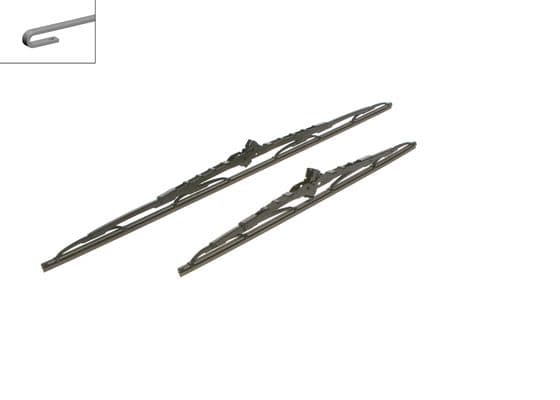 Bosch 803 Silecek lastiği, set 1