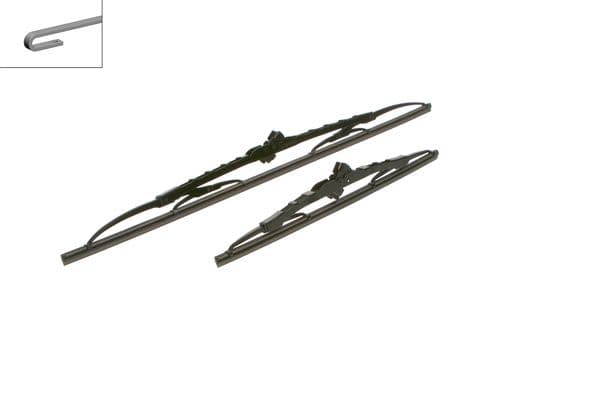 Bosch 553 Silecek lastiği, set 1
