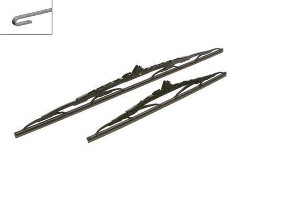 Bosch 612 Silecek lastiği, set 1