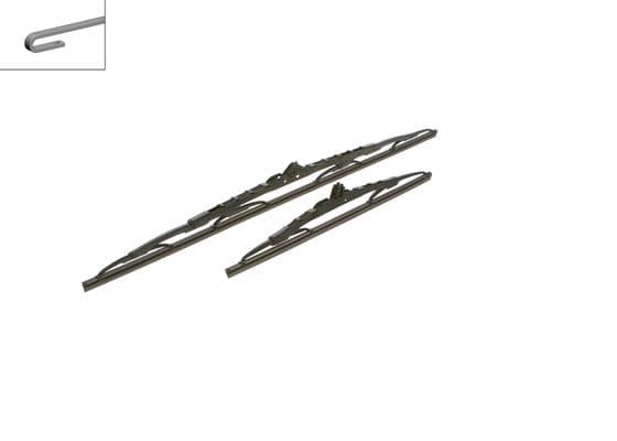 Bosch 613 Silecek lastiği, set 1