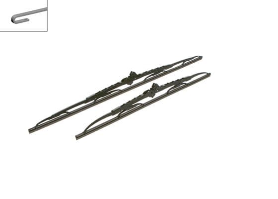 Bosch 701 Silecek lastiği, set 1
