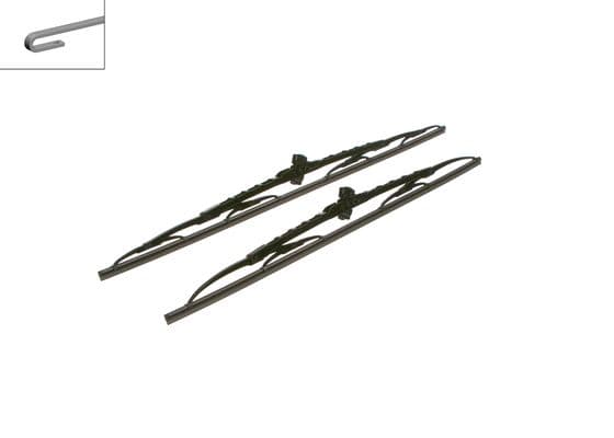 Bosch 608 Silecek lastiği, set 1