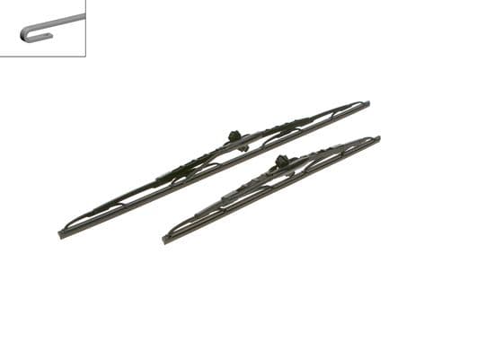 Bosch 651 Silecek lastiği, set 1