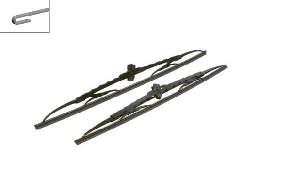 Bosch 533 Silecek lastiği, set 1
