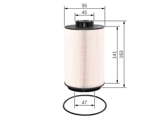 Bosch N 2070 Akaryakıt pompası hassas süzgeç donanımı 1