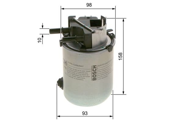 Bosch N 2218 Akaryakıt besleme borusu süzgeci 1