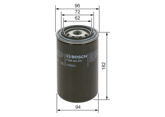 Bosch N 2275 Yakıt filtresi değiştirilebilir gövdesi 1