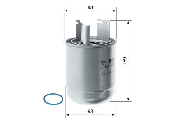 Bosch N 2289 Akaryakıt besleme borusu süzgeci 1
