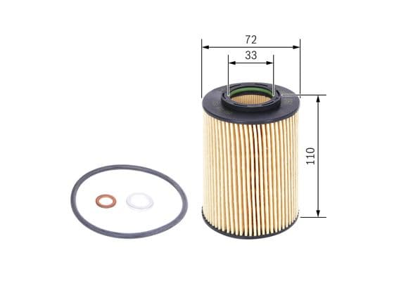 Bosch P 7061 Yağ filtre tertibatı 1