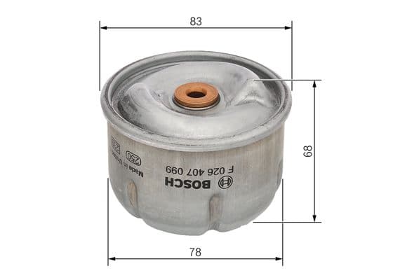 Bosch P 7099 Yağ filtresi 1