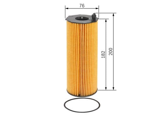 Bosch P 7126 Yağ filtre tertibatı 1