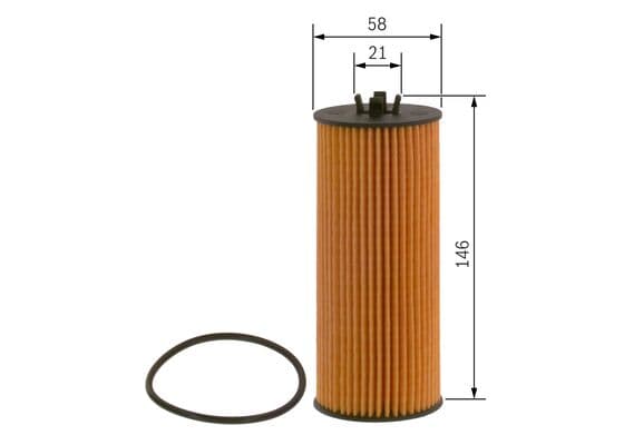 Bosch P 7237 Yağ filtre tertibatı 1