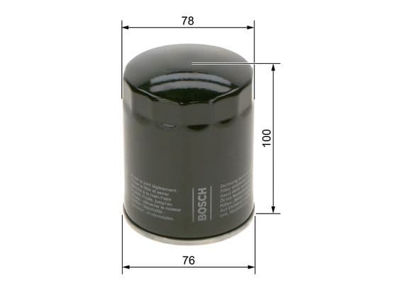 Bosch P 7271 Yağ filtresi 1