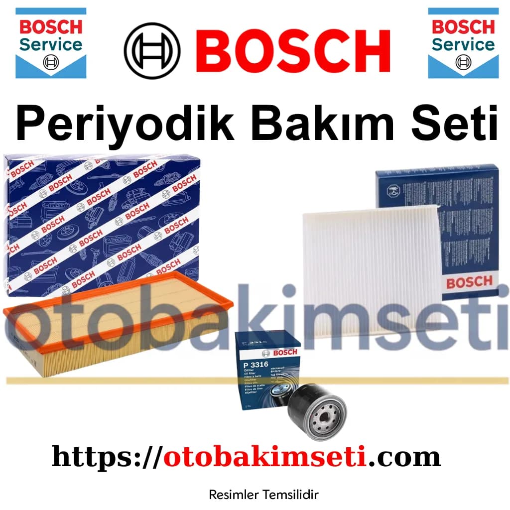 Bosch 2013-2014 Audi A5 2.0 TFSI Cabriolet CAED Motor 217hp Periyodik Bakım Seti 1